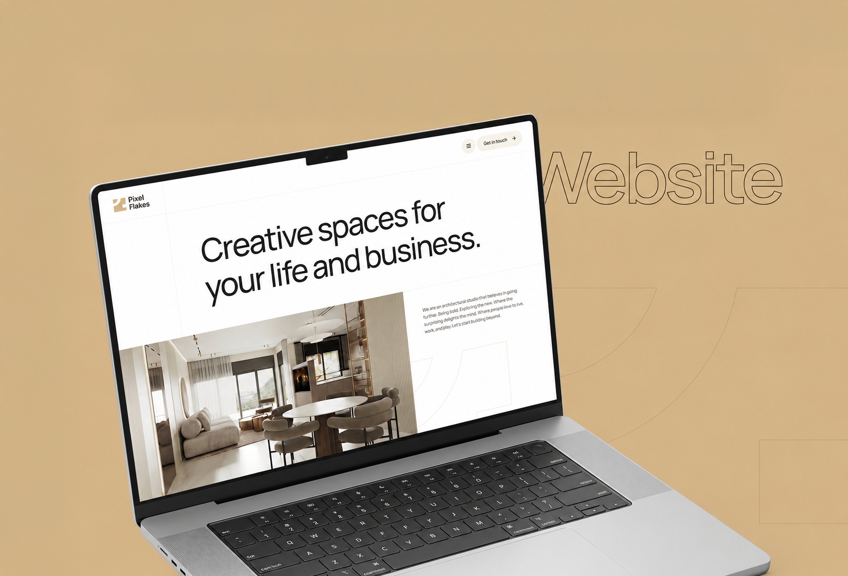 Pixel Flakes Architecture — Premium Architectural Website Design