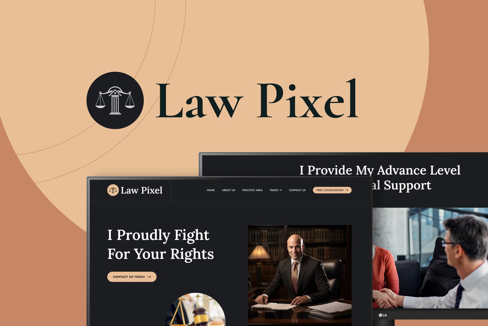 Law Pixel Banner